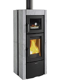 La Nordica Ester Forno Evo Μαντεμένια Ξυλόσομπα Αερόθερμη με Φούρνο 8.2kW