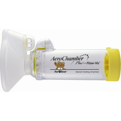 Trudell Medical International Aerochamber Plus Flow-Vu Παιδικός Αεροθάλαμος 1-5 Ετών