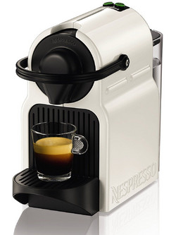 Krups Inissia XN1001S Καφετιέρα Espresso για Kάψουλες Nespresso 19bar White