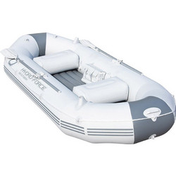 Bestway Hydro Force Marine Pro I Φουσκωτή Βάρκα 3 Ατόμων με Κουπιά & Τρόμπα Λευκή 15602