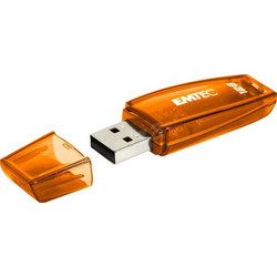 Emtec C410 128GB USB Stick 2.0 με USB-A Πορτοκαλί
