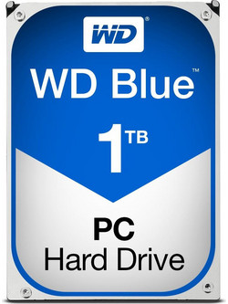 Western Digital Blue 1TB HDD Σκληρός Δίσκος 3.5" Sata 3 7200rpm με 64MB Cache