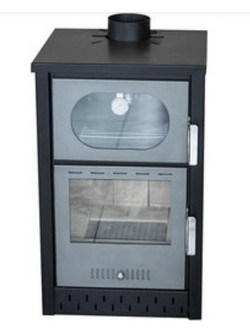 Agorastos ΣΑ-240 Ατσάλινη Ξυλόσομπα με Φούρνο 15.5kW