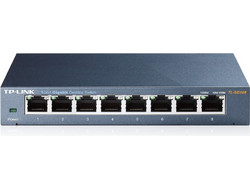 TP-Link TL-SG108 V4 Unmanaged L2 Switch με 8 Θύρες Ethernet 1Gbps