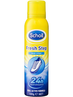 Scholl Fresh Step Αποσμητικό Spray 24h για Μύκητες Ποδιών 75gr