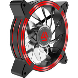 Alseye Halo 4.0 Case Fan 120mm με Σύνδεση 3-Pin 4-Pin Molex Red
