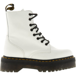 Dr. Martens Jadon Γυναικεία Αρβυλάκια Πλατφόρμα Δερμάτινα Λευκά 15265100