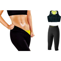 Hot Shapers Σετ Κολάν Αδυνατίσματος Βερμούδα + Μπουστάκι