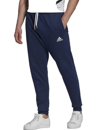Adidas Entrada 22 Ανδρικό Παντελόνι Φόρμας με Λάστιχο Navy Μπλε H57529