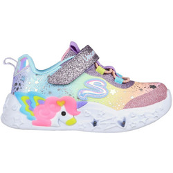 Skechers Twilight Dream Παιδικά Sneakers με Φωτάκια Πολύχρωμα 302681N-PRMT