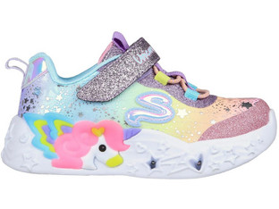 Skechers Twilight Dream Παιδικά Sneakers με Φωτάκια Πολύχρωμα 302681N-PRMT