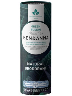 Ben & Anna Green Fusion Φυσικό Ανδρικό Αποσμητικό Stick Χωρίς Αλουμίνιο 40gr
