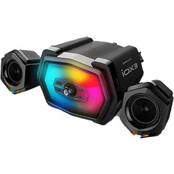 SonicGear IOX3 Ηχεία Υπολογιστή 2.1 12W με Bluetooth & RGB Φωτισμό Black