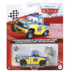Mattel Disney Cars Dexter Hoover With Checkered Flag