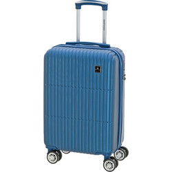 Bartuggi 724-518 Βαλίτσα Καμπίνας 55x37x27cm με 4 Ρόδες Μπλε