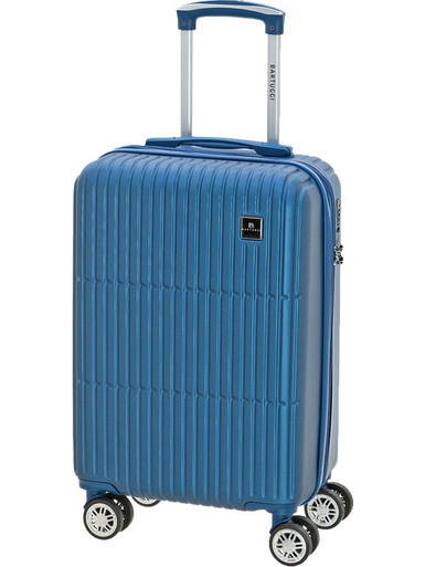 Bartuggi 724-518 Βαλίτσα Καμπίνας 55x37x27cm με 4 Ρόδες Μπλε
