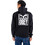 Obey Ανδρικό Φούτερ Fleece με Κουκούλα & Τσέπες Μαύρο 112843126-BLK