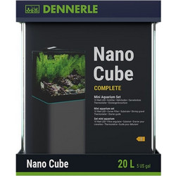 Dennerle Nano Cube Complete+ 20 Ενυδρείο Ψαριών με Φωτισμό & Φίλτρο 20lt Διαφανές