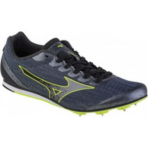 Mizuno X First Ανδρικά Αθλητικά Παπούτσια Spikes Στίβου Ανθρακί U1GA2132-38