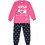 Pretty Baby Future Παιδική Πιτζάμα Βαμβακερή Χειμωνιάτικη Navy Μπλε Φούξια 69180