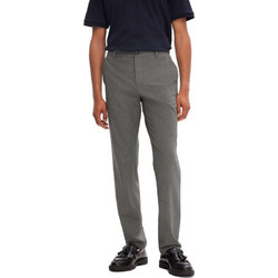 Selected Ανδρικό Παντελόνι Κουστουμιού Joggers Ελαστικό Κανονική Εφαρμογή Γκρι 16090460