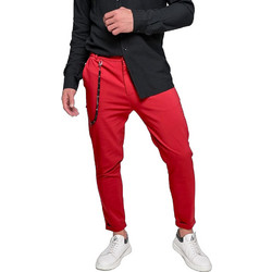 Ben Tailor Kowalski Ανδρικό Παντελόνι Chino Ελαστικό Κανονική Εφαρμογή Κόκκινο BENT.0398