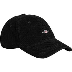 Gant Ανδρικό Καπέλο Jockey Κοτλέ Μαύρο 3G9900213-005