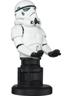 EXG Cable Guys CGCRSW300011 Star Wars Stormtrooper Βάση Κινητού για Γραφείο Λευκή