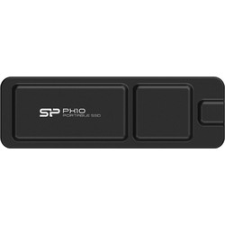 Silicon Power PX10 2TB Εξωτερικός Σκληρός Δίσκος SSD M.2 USB 3.2 USB-C Black