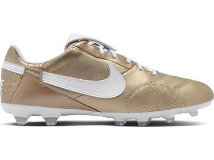 Nike Premier III FG AT5889-200 Ποδοσφαιρικά Παπούτσια Με Τάπες Χρυσά