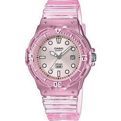 Casio Γυναικείο Ρολόι με Ροζ Καουτσούκ Λουράκι LRW-200HS-4EVEF