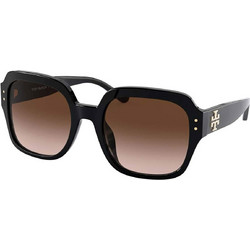 Tory Burch TH7143U 170913 Γυναικεία Γυαλιά Ηλίου Τετράγωνα Κοκάλινα Καφέ με Καφέ Polarized Φακό