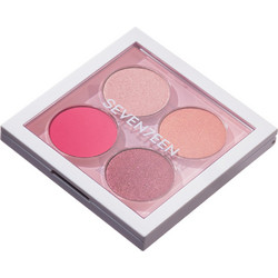 Seventeen Vibrant Eyes Quad 05 Rosy Nude Παλέτα Σκιών