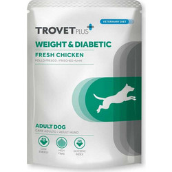 Trovet Adult Weight & Diabetic with Fresh Chicken 100gr