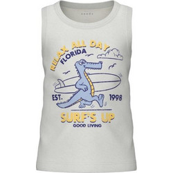 Name It Παιδικό T-Shirt Αμάνικο Λευκό 13228228