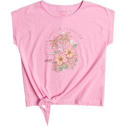 Roxy Παιδικό T-Shirt Κοντομάνικο Ροζ ERGZT04044-MEQ0