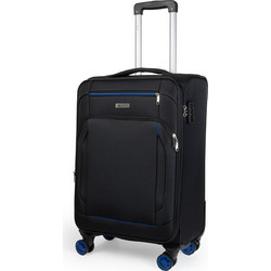 Cardinal Spectra 5000 Βαλίτσα Μεσαία 60x40x25cm με 4 Ρόδες Μαύρη