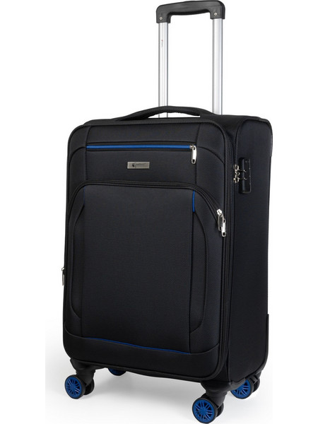 Cardinal Spectra 5000 Βαλίτσα Μεσαία 60x40x25cm με 4 Ρόδες Μαύρη