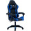 Pakoworld William Καρέκλα Gaming Δερματίνης Μαύρη Μπλε 275-000014