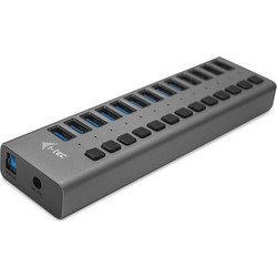 I-tec U3CHARGEHUB13 USB Hub 3.0 USB-A με 13 Θύρες USB-A & Εξωτερική Παροχή Ρεύματος