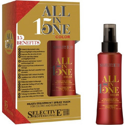 Selective 15 in1 All In One Color Spray Μαλλιών για Προστασία Χρώματος Επανόρθωση & Φριζάρισμα 150ml