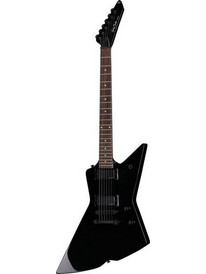 Harley Benton Pro Series EX-84 Modern Ηλεκτρική Κιθάρα Explorer με HH Μαγνήτες και Ταστιέρα Ebony Black