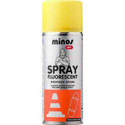 Minos Spray Fluorescent Σπρέι Βαφής Κίτρινο Φωσφορίζον 400ml