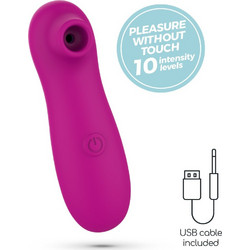 Crushious Nookie Clitoral Stimulator Κλειτοριδικός Δονητής 12.5cm Ροζ