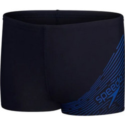 Speedo Medley Logo Αθλητικό Παιδικό Μαγιό Boxer για Αγόρι Μαύρο 8-1241016891