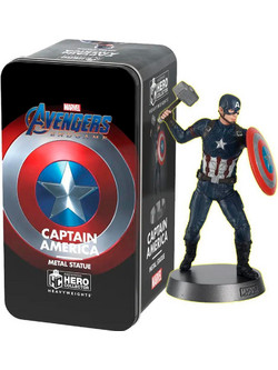 Eaglemoss Marvel Avengers Heavyweights Captain America 10cm