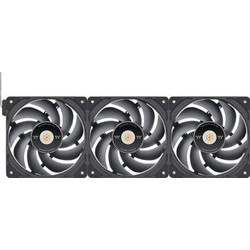 Thermaltake ToughFan EX12 Pro Case Fan 120mm με Σύνδεση 4-Pin PWM 3τμχ Black
