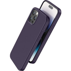 Hoco Liquid Silicone MagSafe Back Cover Purple (iPhone 15 Pro)