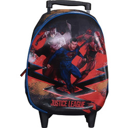 SunCe Justice League Σχολική Τσάντα Τρόλεϊ Δημοτικού Πολύχρωμη JUS-7875