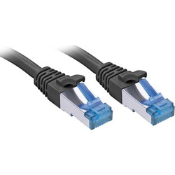 Lindy S/FTP Cat.6a Καλώδιο Δικτύου Ethernet 10m Black 47418